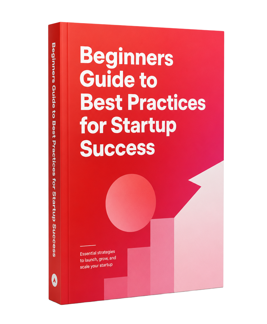 Cover of the Beginners Guide to Best Practices for Startup Success